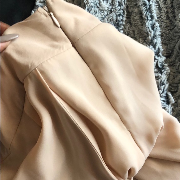 Pale Pink Wide Leg Pants - Picture 7 of 7